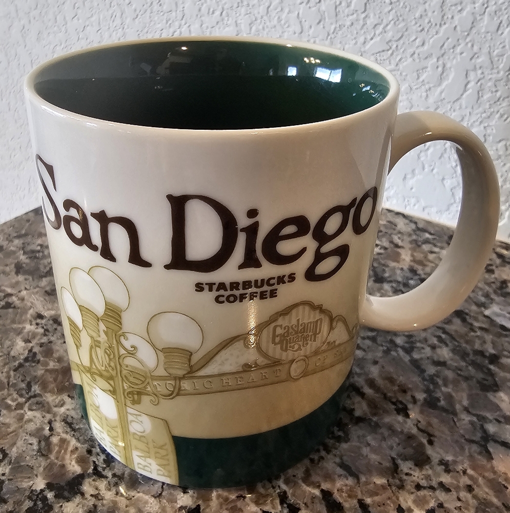Starbucks USA Icon Series Mug - San Diego, Excellent Condition